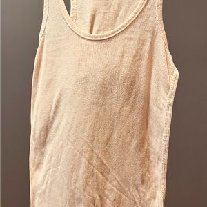 Forever 21 Tan Fitted Tank Top
